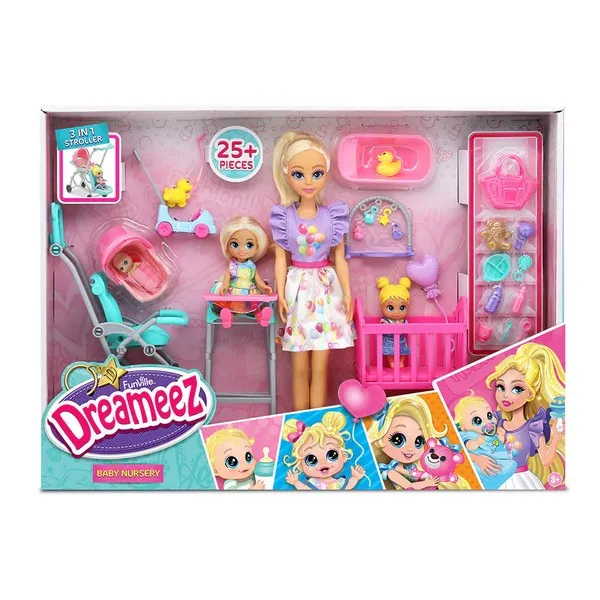 Dreameez  Кукла Детегледачка с Бебета и Принадлежности
