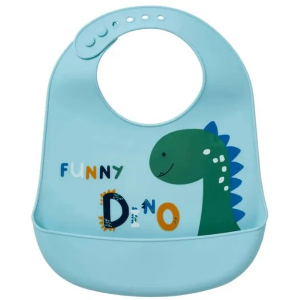 Babycalin Funny Dino - Водоустойчив лигавник 6+