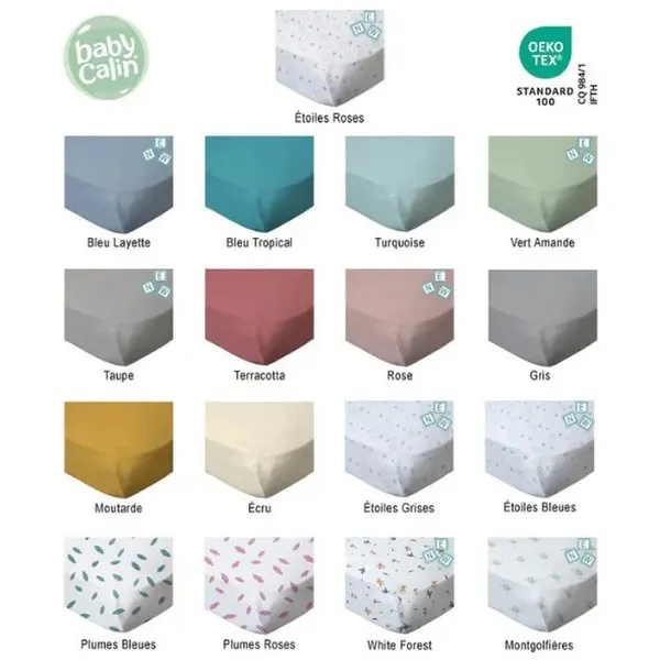 Продукт Babycalin - Комплект 2 Броя Чаршафи 60X120См - 0 - BG Hlapeta