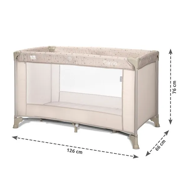 Продукт Lorelli CARINA - Детска кошара, 1 Ниво - 0 - BG Hlapeta