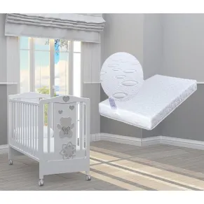 Bambino casa Felicita - Креватче beige+ПОДАРЪК матрак Primavera Baby Luxe 