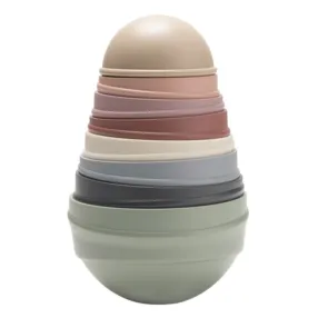 BIBS Wooby Pastel Rainbow - Мултиактивна Кула BIBS Wooby Pastel Rainbow - Мултиактивна Кула