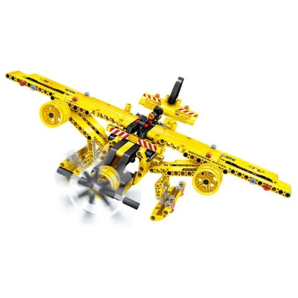 Продукт iM.Master Самосвал и самолет - Детски конструктор 2в1, 361 части - 0 - BG Hlapeta