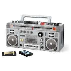 Koco Bricks Ретро касетофон - детски конструктор 1982 части Koco Bricks Ретро касетофон - детски конструктор 1982 части