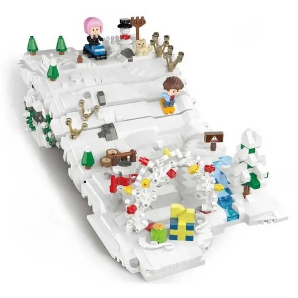 Koco Bricks Ски писта - детски конструктор 1543 части