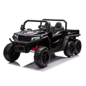 Акумулаторно бъги Trunk 24V с меки гуми и кожена седалка