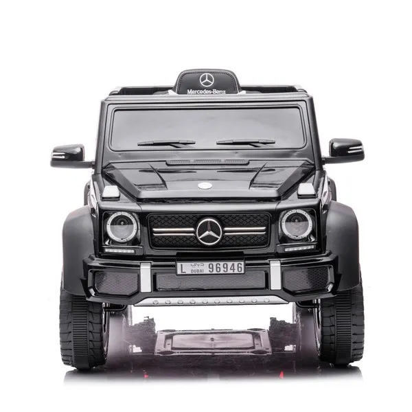 Продукт Акумулаторнен джип Licensed Mercedes Benz G63 AMG 6*6, 24V с меки гуми и кожена седалка - 0 - BG Hlapeta