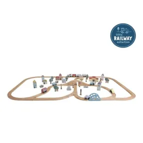 Little Dutch - Дървена железопътна линия XXL