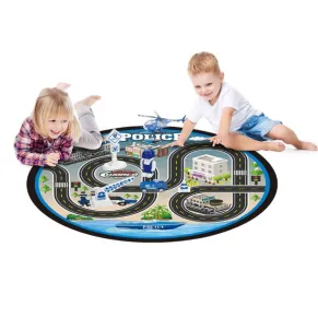 Gearbox Полицейски колички - Подложка за игра