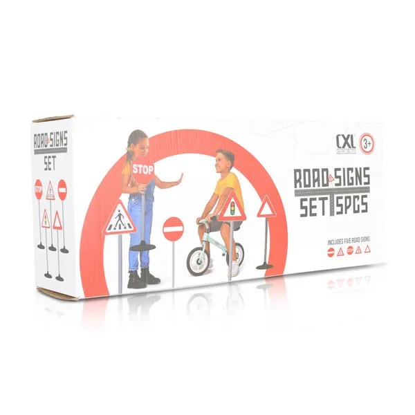 Продукт CXL - Игра Пътна безопасност 5бр Знаци - 0 - BG Hlapeta