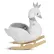 Moni toys Swan - Люлка плюшена 6