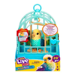 Little Live Pets Really Real Bird - Интерактивно Пиле в Клетка