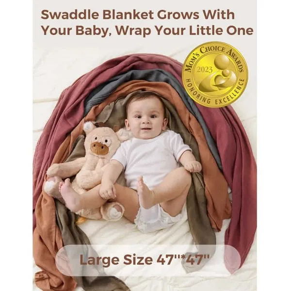 Продукт Momcozy  - Комплект муселинови пелени 120 x 120 см., 4 бр. - 0 - BG Hlapeta