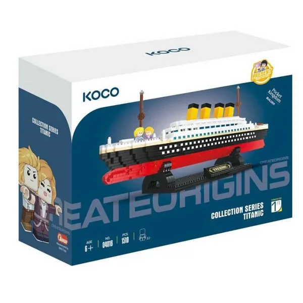 Продукт Koco Bricks Модел на Титаник - конструктор 1510 части - 0 - BG Hlapeta