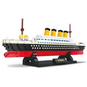 Koco Bricks Модел на Титаник - конструктор 1510 части Koco Bricks Модел на Титаник - конструктор 1510 части