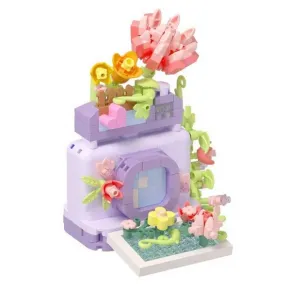 Koco Bricks Цветен фотоапарат - конструктор за деца 373 части