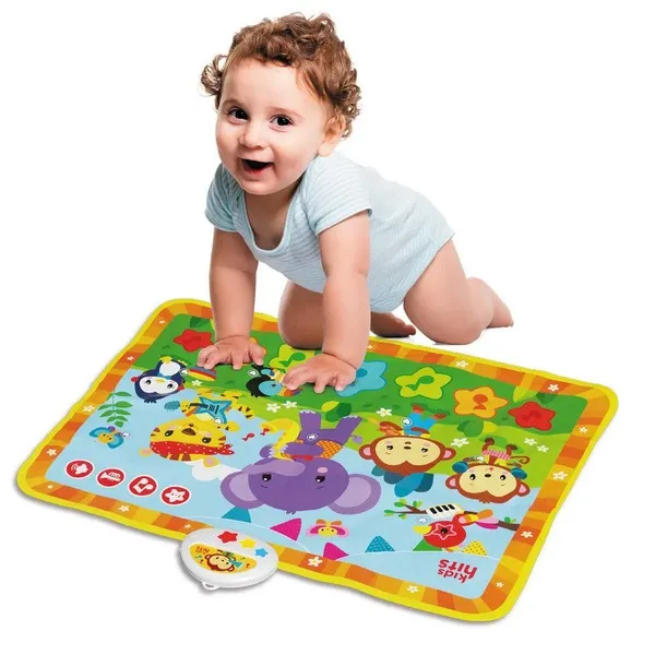 Продукт Kids Hits - Музикално Килимче с Диви Животни - 0 - BG Hlapeta