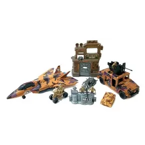 OCIE Military Base - Военна База с Изтребител и Джип