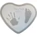 Dooky Xplorys - Отпечатък сърце сребрист