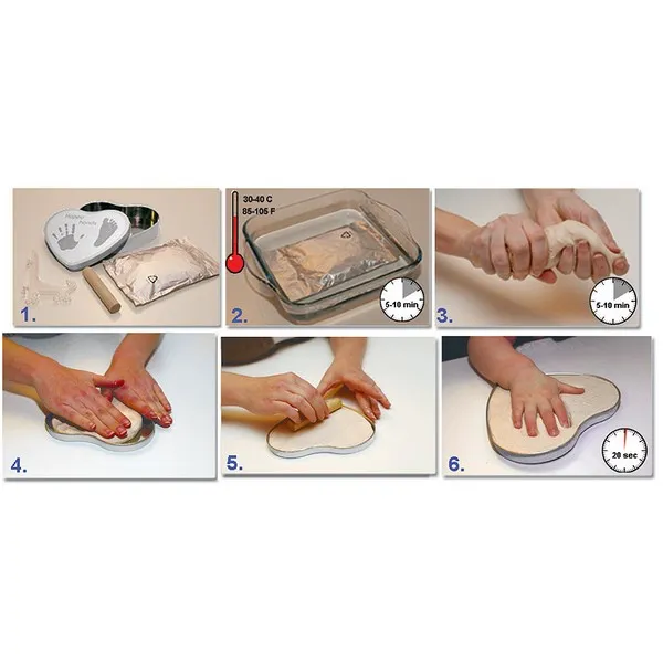 Продукт Dooky Xplorys - Отпечатък сърце сребрист - 0 - BG Hlapeta