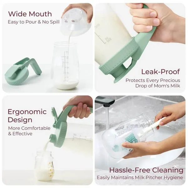 Продукт Momcozy - Стъклена кана за съхранение на кърма - 0 - BG Hlapeta