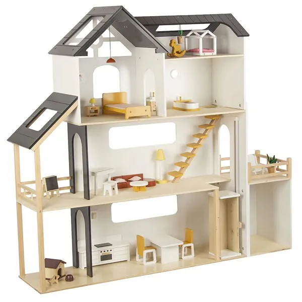 Wooden Нанси - Мега Къща за Кукли
