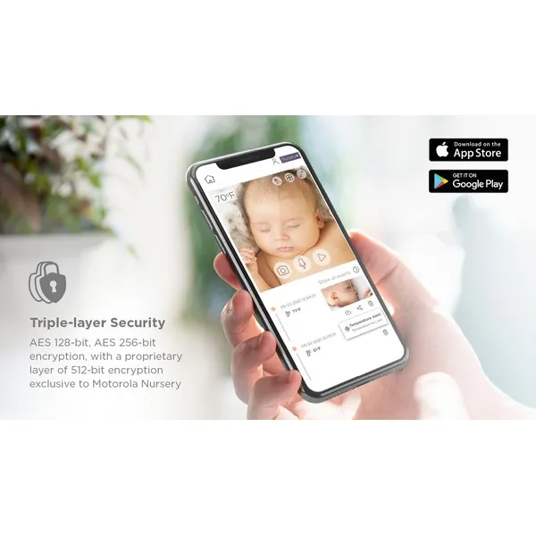 Продукт Motorola VM855 Connect  Wi-Fi- Видео бебефон - 0 - BG Hlapeta