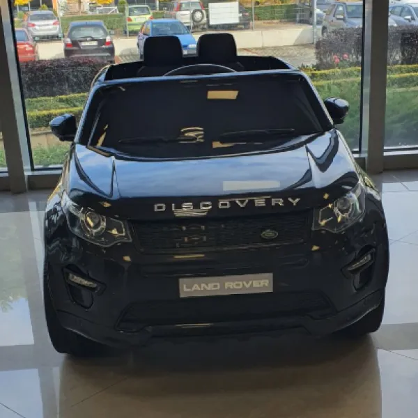 Продукт Акумулаторен джип Land Rover Discovery, 12V с меки гуми и кожена седалка - 0 - BG Hlapeta