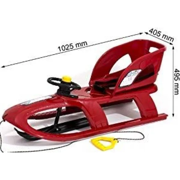 Продукт Moni Bullet - детска шейна с кормило и седалка  - 0 - BG Hlapeta