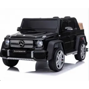 Акумулаторна кола Licensed Mercedes Maybach G650 12V с меки гуми и кожена седалка