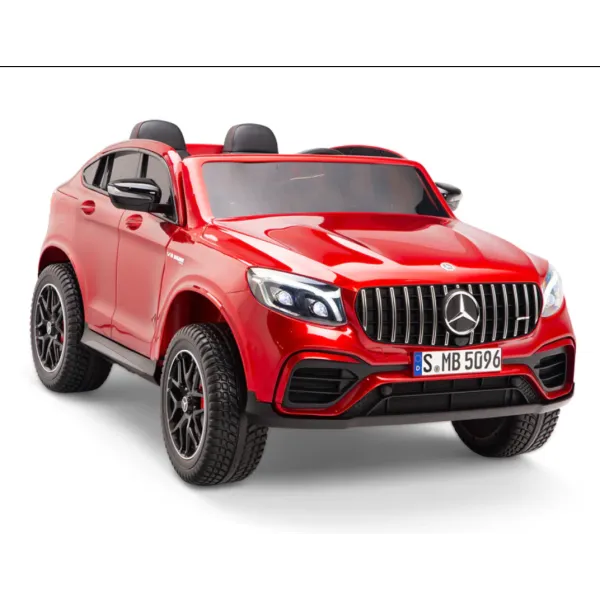 Продукт Двуместен акумулаторен джип MERCEDES BENZ GLC 63 S 4х4, 12V с меки гуми и кожени седалки - 0 - BG Hlapeta